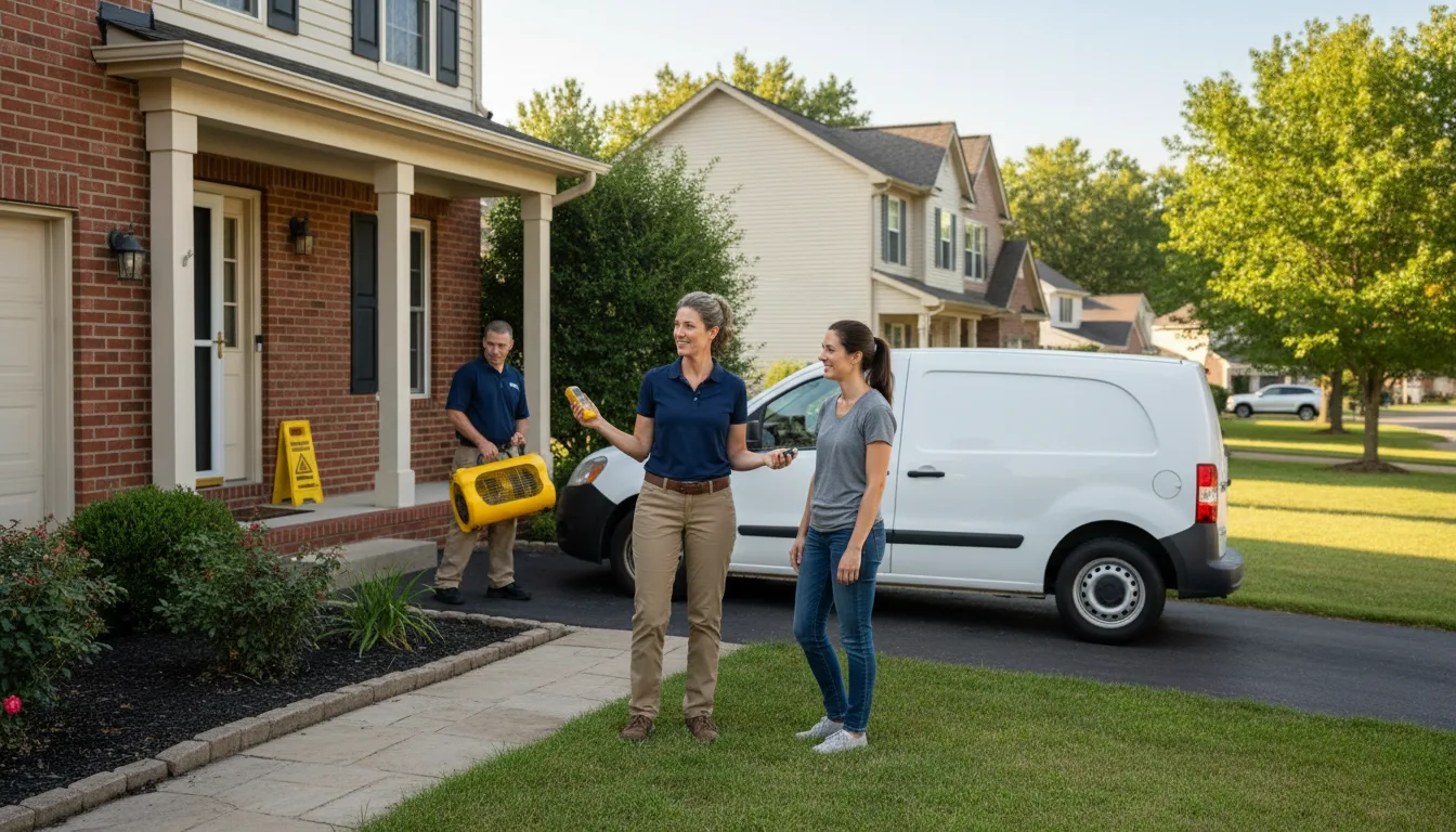 Water restoration image for Fire And Smoke Damage Restoration in Hanover, KS